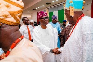 Gov. Sanwo-Olu Receives Council Of Obas & Chiefs At The Lagos House 3