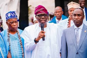 Gov. Sanwo-Olu Receives Council Of Obas & Chiefs At The Lagos House 4