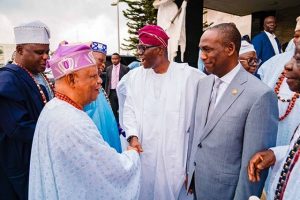Gov. Sanwo-Olu Receives Council Of Obas & Chiefs At The Lagos House 8