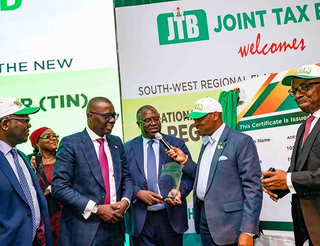 sanwo-olu TIN 2019 G
