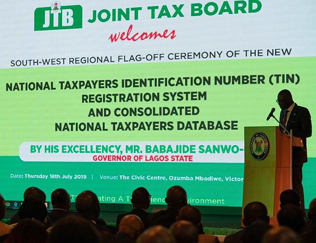 sanwo-olu TIN 2019