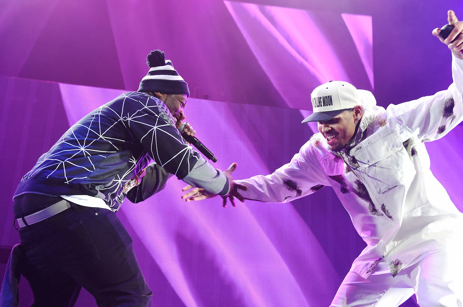 50 cent and chris brown